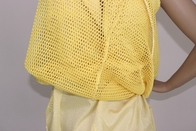 Round neck sleeveless ladies dresses with polyester